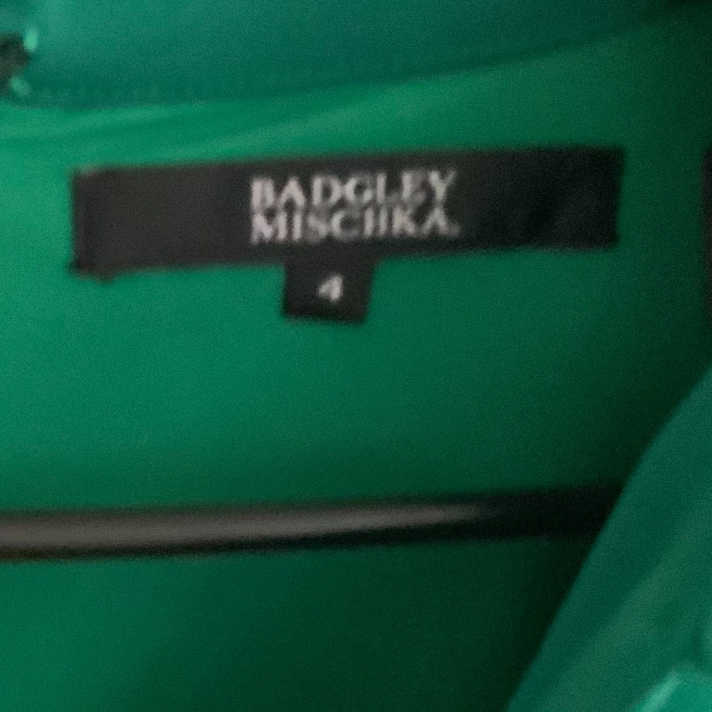 Badgley  Mischka dress